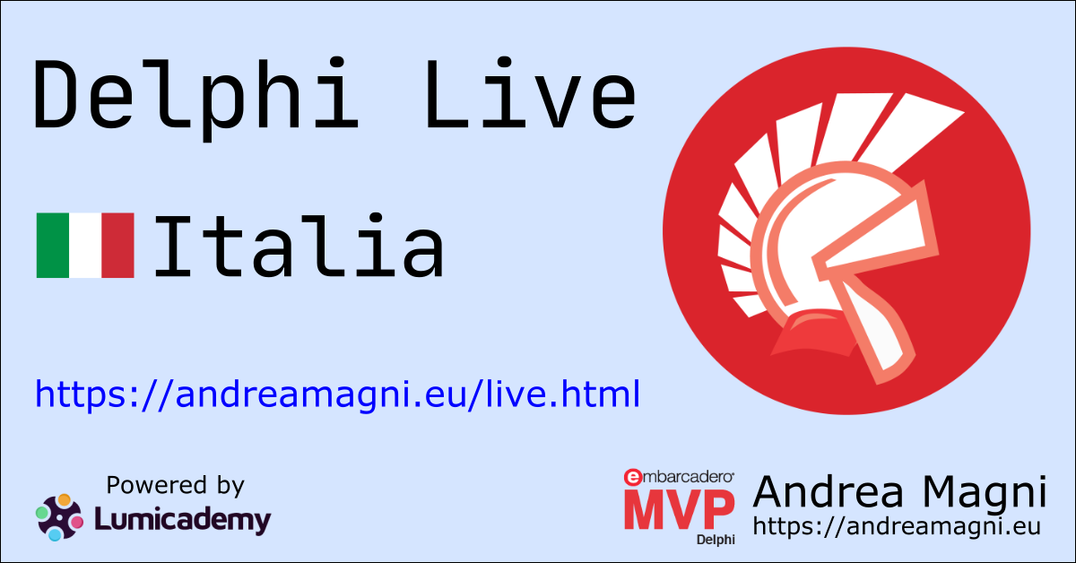 Delphi Live Italia Logo